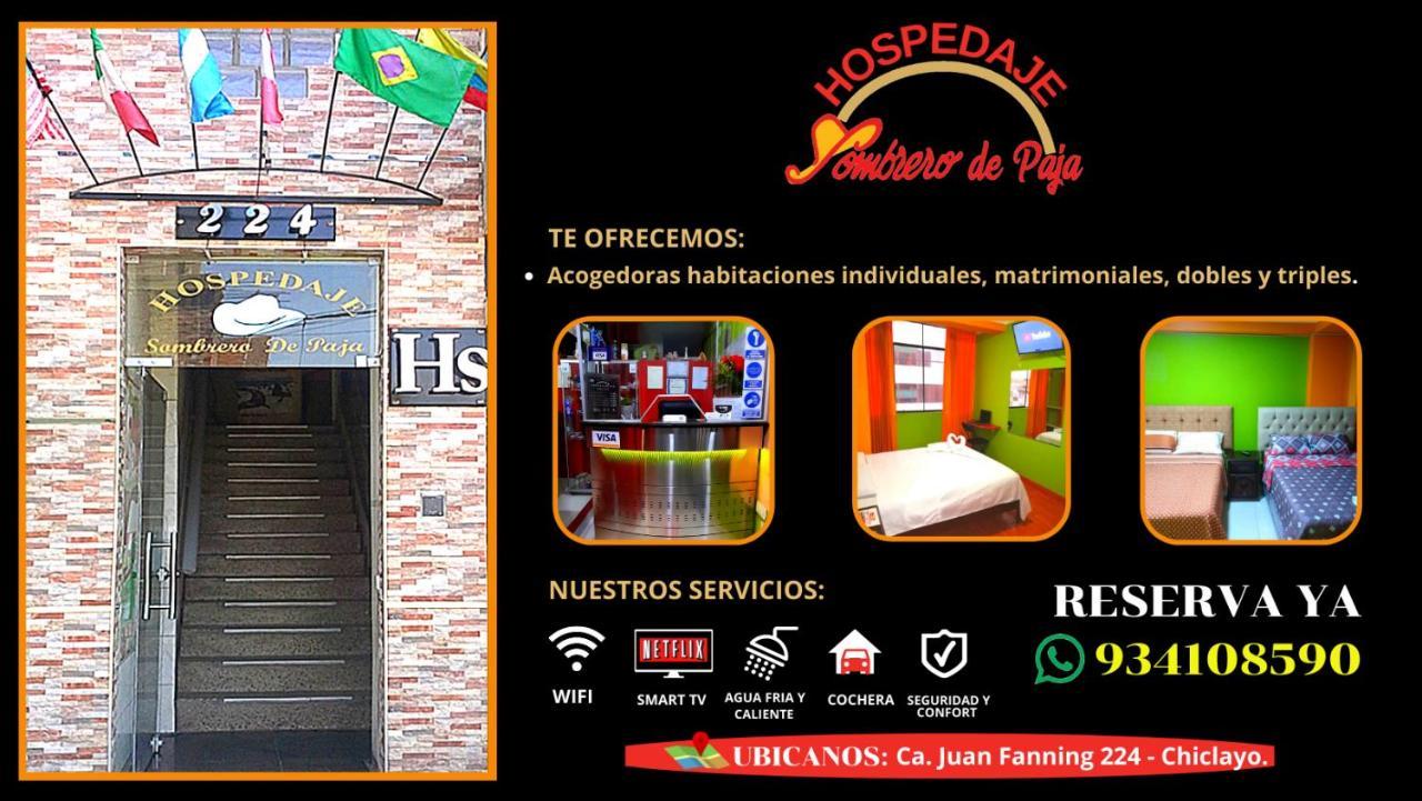 Hotel Sombrero De Paja Chiclayo Exterior foto